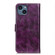 iPhone 14 Retro Crazy Horse Texture Horizontal Flip Leather Phone Case    - Purple