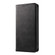 iPhone 14 Calf Texture Magnetic Flip Leather Phone Case  - Black