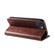 iPhone 14 Calf Texture Magnetic Flip Leather Phone Case  - Brown