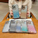 iPhone 14 Diamond Gradient Glitter Plated TPU Phone Case - Green