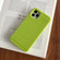 iPhone 14 Stripe Pattern Cooling TPU Phone Case - Green
