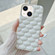 iPhone 14 3D Scale Style TPU Phone Case - White