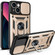 iPhone 14 Sliding Camera Cover Design TPU+PC Phone Case  - Gold iPhone 14 Sliding Camera Cover Design TPU+PC Phone Case  - Gold