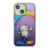 iPhone 14 Cute Animal Pattern Series PC + TPU Phone Case - Robots