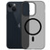 iPhone 14 High Transparency MagSafe Ice Fog Phone Case - Translucent Gray