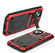 iPhone 14 R-JUST Shockproof Waterproof Dust-proof Case with Holder  - Red