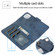 iPhone 14 2 in 1 Detachable Leather Case  - Dark Blue