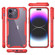 iPhone 14 Pro Four-corner Glossy Shockproof Phone Case - Red