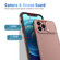 iPhone 14 Sliding Camera Cover Design PC + TPU Phone Case - Rose Gold