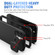 iPhone 14 Sliding Camera Cover Design PC + TPU Phone Case - Black