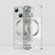 iPhone 14 Whorl Electroplated MagSafe Magnetic Phone Case  - Silver