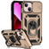 iPhone 14 Sliding Camshield Holder Phone Case  - Gold