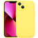 iPhone 14 Liquid Airbag Decompression Phone Case  - Lemon Yellow