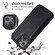 iPhone 14 Double Buckle Phone Case  - Black iPhone 14 Double Buckle Phone Case  - Black
