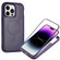 iPhone 14 Defender Series XT MagSafe Magnetic PC + TPU Shockproof Phone Case - Dark Purple
