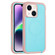 iPhone 14 Defender Series XT MagSafe Magnetic PC + TPU Shockproof Phone Case - Turquoise+Pink