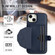 iPhone 14 Shockproof Leather Phone Case with Card Holder - Blue