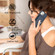 iPhone 14 Shockproof Leather Phone Case with Card Holder - Blue