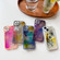 iPhone 14 Oil Painting Electroplating TPU Phone Case - White