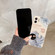 iPhone 14 Martian Astronaut Pattern Shockproof Phone Case - Black