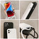 iPhone 14 Crossbody Lanyard Liquid Silicone Case - Black