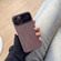 iPhone 14 Wood Grain TPU Phone Case with Lens Film - Grey