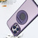 iPhone 14 Rotating Ring Magnetic Holder Phone Case - Purple