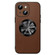 iPhone 14 SULADA Microfiber Leather MagSafe Magnetic Phone Case - Brown