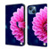 iPhone 13 / 14 Crystal 3D Shockproof Protective Leather Phone Case - Pink Petals