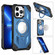 iPhone 14 MagSafe Magnetic Holder Phone Case - Dark Blue