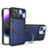 iPhone 14 CD Texture Sliding Camshield Magnetic Holder Phone Case - Blue