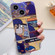 iPhone 14 Painted Pattern Precise Hole PC Phone Case - Working Comics