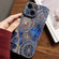 iPhone 14 Painted Pattern Precise Hole PC Phone Case - Abstract Flower