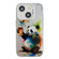 iPhone 14 Animal Pattern Oil Painting Series PC + TPU Phone Case - Panda