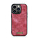 iPhone 14 Pro CaseMe 008 Detachable Multifunctional Leather Phone Case - Red