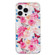 iPhone 14 Pro IMD Shell Pattern TPU Phone Case - Butterfly Flower