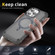 iPhone 14 Pro Skin Feel TPU + PC MagSafe Magnetic Phone Case - Transparent Black