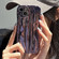 iPhone 14 Pro Electroplating Water Ripple TPU Phone Case - Purple