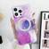 iPhone 14 Pro Dual-side IMD Marble Magsafe Phone Case - Smudged Purple