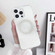 iPhone 14 Pro Dual-side IMD Marble Magsafe Phone Case - White