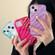 iPhone 14 Pro Waves TPU Phone Case - Red