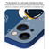 iPhone 14 Pro Color Contrast Astronaut Pattern TPU Phone Case - Blue
