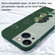 iPhone 14 Pro Color Contrast Astronaut Pattern TPU Phone Case - Green