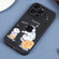 iPhone 14 Pro Astronaut Pattern Frosted TPU Phone Case - Black iPhone 14 Pro Astronaut Pattern Frosted TPU Phone Case - Black