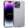 iPhone 14 Pro Electroplated Mirror Acrylic Four Drop TPU Phone Case - Silver