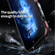 iPhone 14 Pro Sharp Edge Magnetic Shockproof Metal Frame Phone Case - Silver