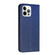 iPhone 14 Pro Carbon Fiber Texture Magnetic Flip Leather Phone Case - Blue