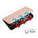 iPhone 14 Pro Carbon Fiber Texture Magnetic Flip Leather Phone Case - Rose Gold