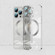 iPhone 14 Pro Whorl Electroplated MagSafe Magnetic Phone Case - Silver