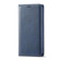 iPhone 14 Pro LC.IMEEKE LC-001 Color Matching Frosted Leather Phone Case - Blue